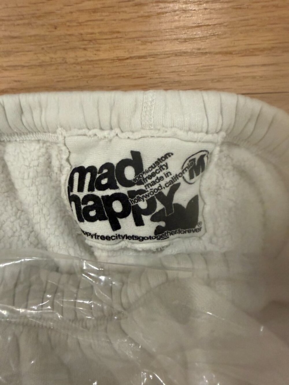 NWT Madhappy x FREE CITY TOGETHERFOREVER Fleece Cut off - LIMITED EDITION - Picture 6 of 6